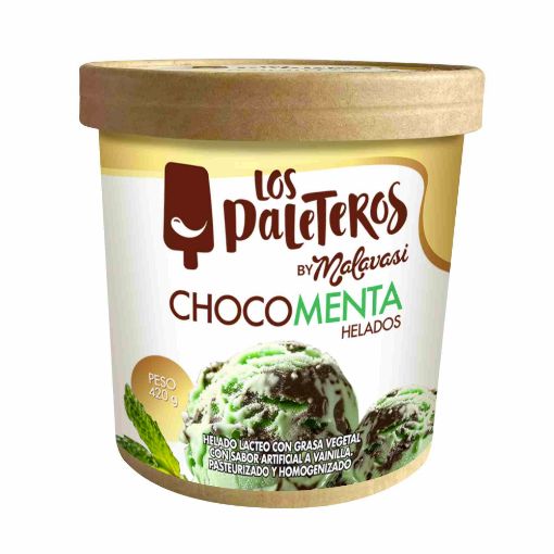 Imagen de HELADO LOS PALETEROS CHOCOMENTA  420.00 G