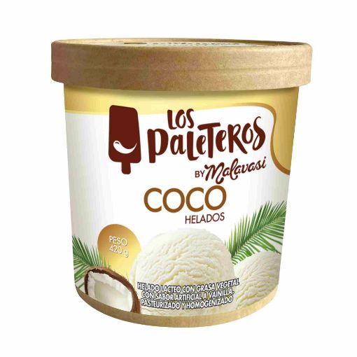 Imagen de HELADO LOS PALETEROS COCO 420.00 G