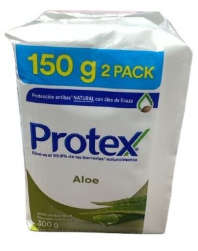 Imagen de OFERTA JABON DE TOCADOR PROTEX ALOE 2 UND 150 G 