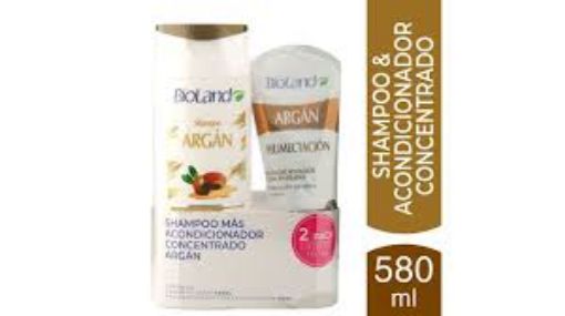 Imagen de OFERTA BIOLAND -SHAMPOO ARGÁN 400 ML+ACONDICIONADOR ARGÁN 180 ML 