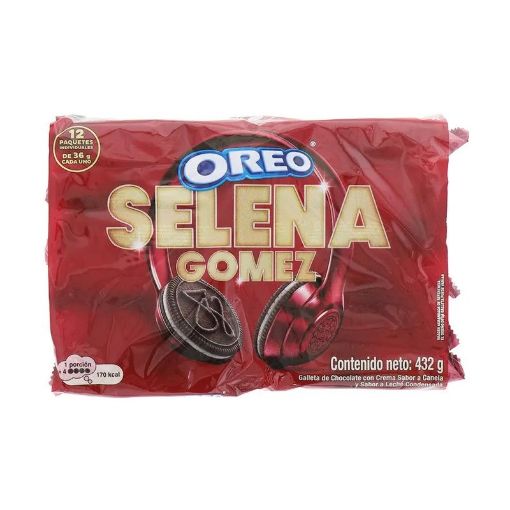 Imagen de GALLETA OREO SELENA GOMEZ 12 UND 432.00 G
