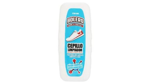 Imagen de CEPILLO CON LIQUIDO BOLERO LIMPIADOR PARA TENIS 60.00 ML