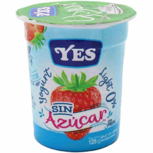 Imagen de YOGURT YES FRESA LIGHT  125.00 G