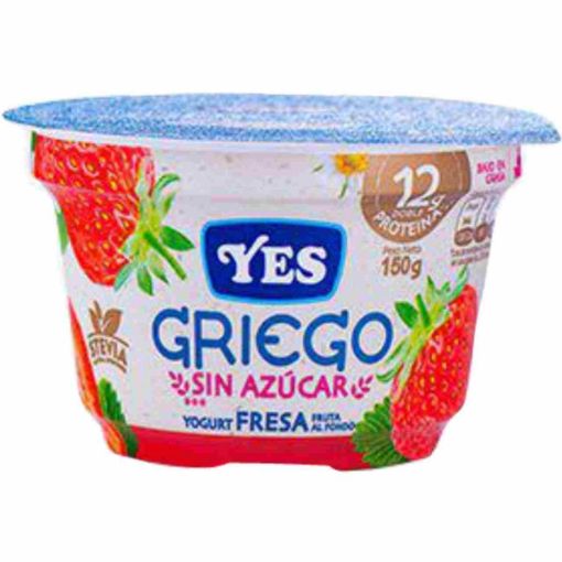 Imagen de YOGURT YES TIPO GRIEGO FRESA FRUTA AL FONDO 150.00 G