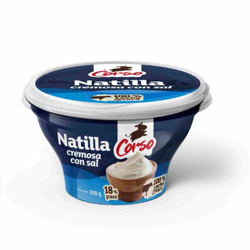Imagen de NATILLA CORSO CREMOSA CON SAL 200.00 G