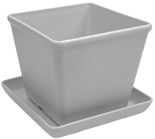 Imagen de MACETERO LIFE ART 15X15X13.5 CM 