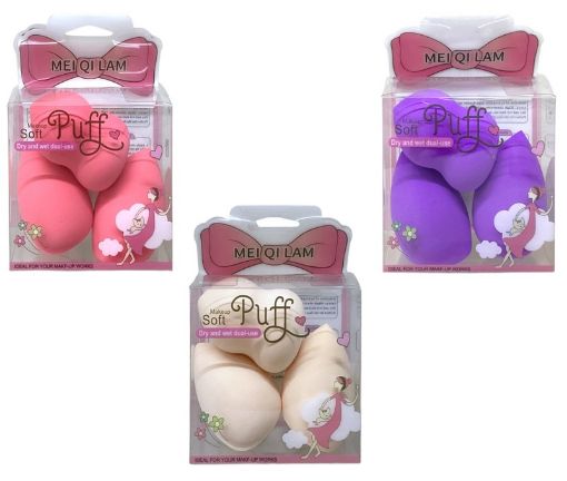 Imagen de ESPONJA PARA MAQUILLAJE ISOLA 3 UND UND