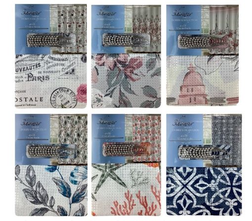 Imagen de CORTINA PARA BAÑO MAYS  180 X 180 CM 