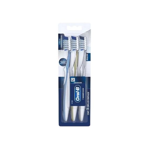 Imagen de CEPILLO DENTAL ORAL-B ADVANCED 7 BENEFICIOS 3.00 UND