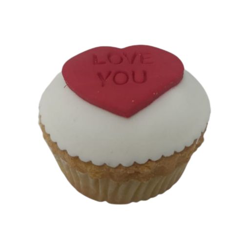 Imagen de MUFFIN SAN VALENTIN GLUNOS RELLENO DE DULCE DE LECHE 85.00 G