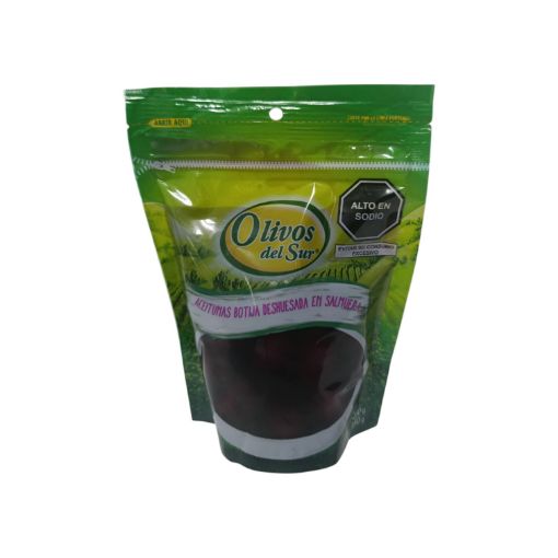 Imagen de ACEITUNAS BOTIJA OLIVOS DEL SUR DESHUESADA EN SALMUERA  250.00 G