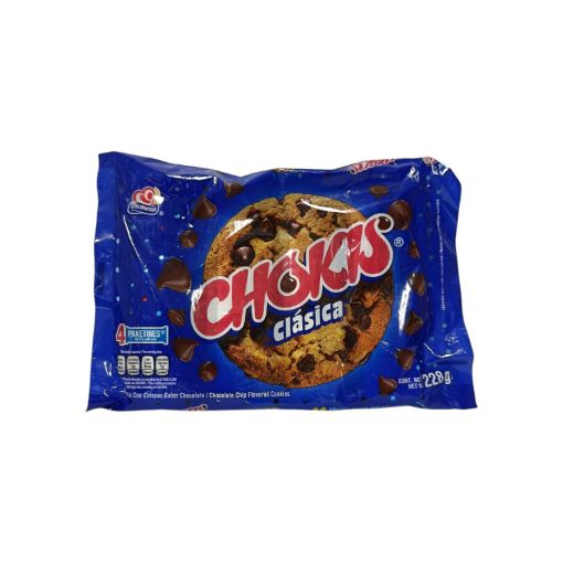 Imagen de GALLETA GAMESA CHOKIS 4 PACK x 57 G 
