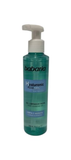 Imagen de GEL LIMPIADOR BABARIA CON ÁCIDO HIALURONICO 200.00 ML