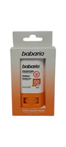 Imagen de STICK SOLAR FACIAL BABARIA 50+ 20.00 ML