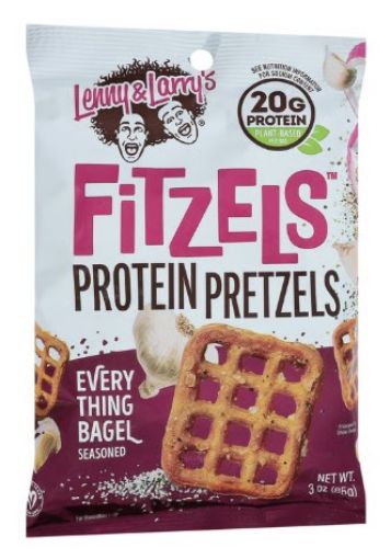 Imagen de FITZELS PRETZELS CON PROTEINA LENNY & LARRYS EVERYTHING BAGEL 85.00 G