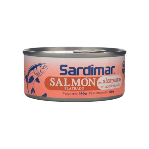 Imagen de SALMÓN  SARDIMAR CON ALCAPARRAS EN ACEITE DE OLIVA 140.00 G