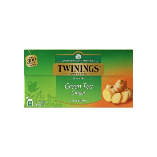 Imagen de TÉ TWININGS VERDE Y JENGIBRE 25 UND 40.00 G
