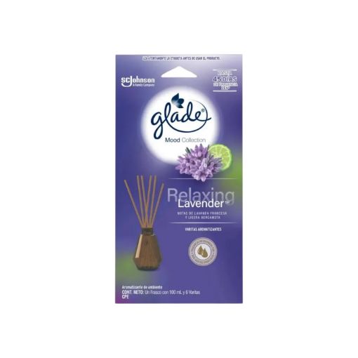 Imagen de VARITAS AROMATIZANTES GLADE RELAXING LAVENDER 100.00 ML