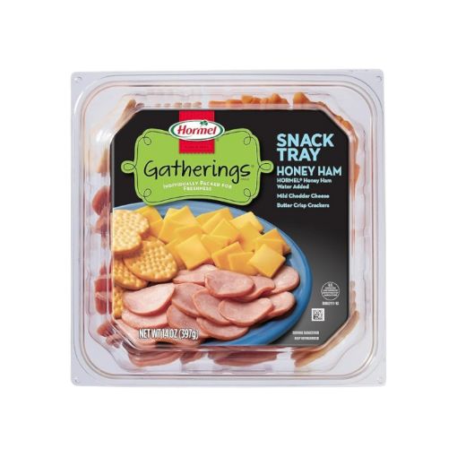 Imagen de BANDEJA SURTIDA HORMEL DE CHARCUTERIA JAMÓN Y QUESO 397.00 G
