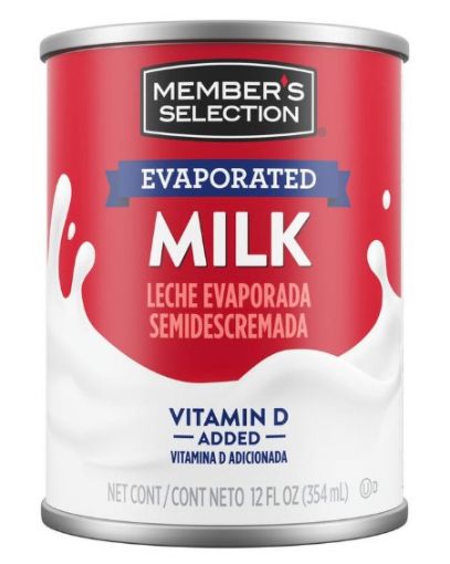 Imagen de LECHE EVAPORADA MEMBER'S SELECTION 354 ML