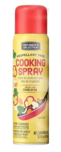 Imagen de ACEITE MEMBER'S SELECTION DE CANOLA EN SPRAY 400 G