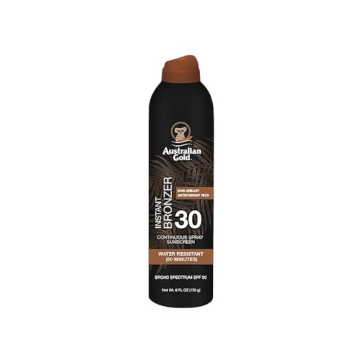Imagen de BRONCEADOR INSTANTANEO AUSTRALIAN GOLD EN SPRAY 30 FPS 170.00 G