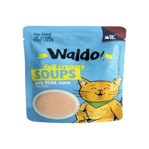 Imagen de ALIMENTO HÚMEDO WALDO CATS DELI SOUPS TUNA 43.90 G