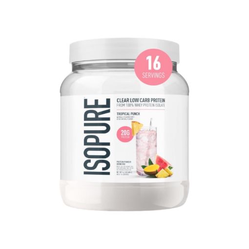 Imagen de SUPLEMENTO ISOPURE PROTEÍNA DE SUERO EN POLVO TROPICAL PUNCH  400.00 G