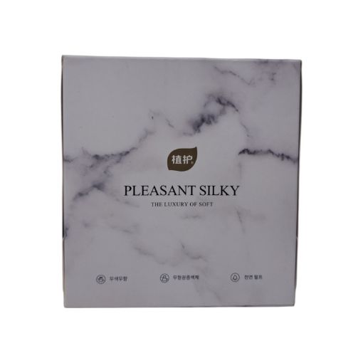 Imagen de PAÑUELO FACIAL SILKY 20 X 19 CM 80 UND #006-ZH305393A 