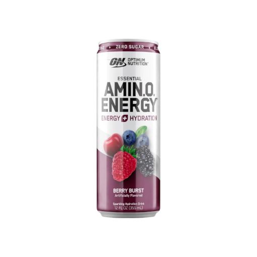 Imagen de BEBIDA ENERGÉTICA ON AMINO ENERGY BERRY BURST SIN AZÚCAR LATA  355.00 ML