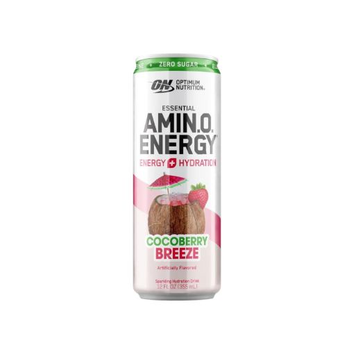 Imagen de BEBIDA ENERGÉTICA ON  AMINO ENERGY COCOBERRY BREEZE SIN AZÚCAR LATA 355.00 ML