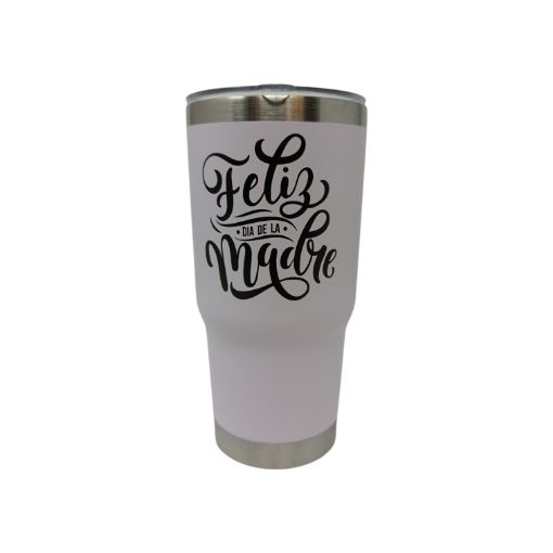 Imagen de VASO TÉRMICO LIFE ART PLATEADO 590 ML #707-02477 1 UND