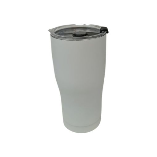 Imagen de VASO TÉRMICO NEMO DE METAL 580 ML BLANCO #SV-VF-681 1 UND