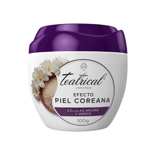 Imagen de CREMA FACIAL TEATRICAL EFECTO PIEL COREANA 100.00 G