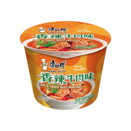 Imagen de SOPA INSTANTANEA KANG SHI FU SABOR CARNE PICANTE 108.00 G