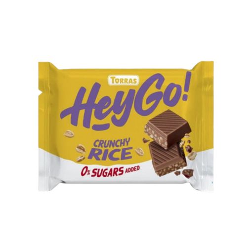 Imagen de CHOCOLATE TORRAS HEYGO! LECHE Y ARROZ INFLADO SIN AZÚCAR 60.00 G