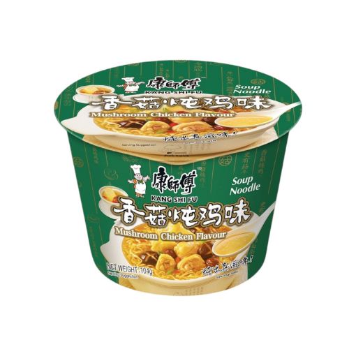 Imagen de SOPA INSTANTANEA KANG SHI FU SABOR POLLO CON CHAMPIÑON 104.00 G