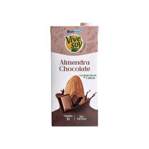 Imagen de BEBIDA DE ALMENDRA VIVE SOY CHOCOLATE 1000.00 ML