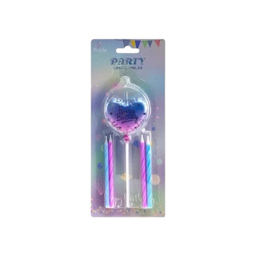 Imagen de VELAS DE CUMPLEAÑOS GLITTER 819-40426  